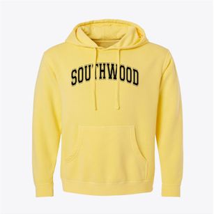 Southwood High School Varsity Arch Pigment-Dyed Hoodie