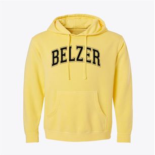 Belzer Middle School Varsity Arch Pigment-Dyed Hoodie