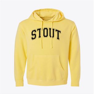 Stout Elementary School Varsity Arch Pigment-Dyed Hoodie