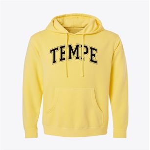 Tempe Montessori School Varsity Arch Pigment-Dyed Hoodie