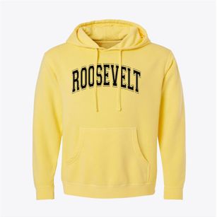 Roosevelt Elementary School Varsity Arch Pigment-Dyed Hoodie
