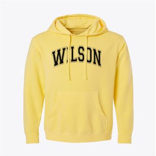 Marilyn Wilson Elementary School Varsity Arch Pigment-Dyed Hoodie