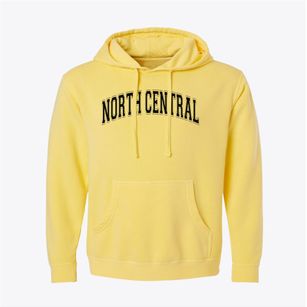 North Central Elementary School Varsity Arch Pigment-Dyed Hoodie