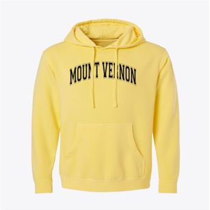 Mount Vernon Elementary School Varsity Arch Pigment-Dyed Hoodie