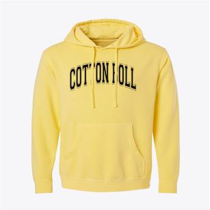 Cotton Boll Elementary School Varsity Arch Pigment-Dyed Hoodie