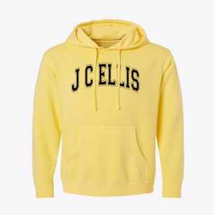J C Ellis Elementary School Varsity Arch Pigment-Dyed Hoodie