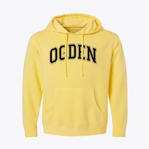 Ogden Junior High School Varsity Arch Pigment-Dyed Hoodie