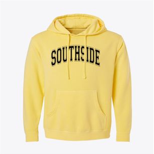 Southside Junior High School Varsity Arch Pigment-Dyed Hoodie