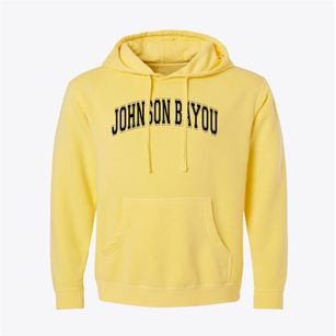 Johnson Bayou School Varsity Arch Pigment-Dyed Hoodie