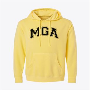 Maine Girls' Academy Varsity Arch Pigment-Dyed Hoodie