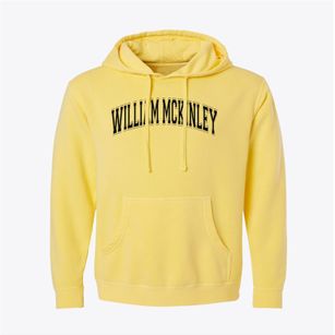 William Mckinley Middle School Varsity Arch Pigment-Dyed Hoodie