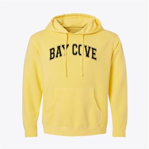 Bay Cove High School Varsity Arch Pigment-Dyed Hoodie
