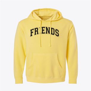 Friends School Varsity Arch Pigment-Dyed Hoodie