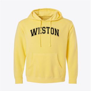 Weston Prep Academy Varsity Arch Pigment-Dyed Hoodie