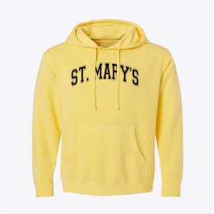 Saint Mary's School Varsity Arch Pigment-Dyed Hoodie