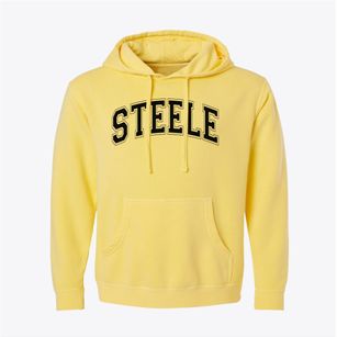 Steele Middle School Varsity Arch Pigment-Dyed Hoodie