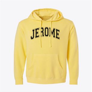 Jerome Elementary School Varsity Arch Pigment-Dyed Hoodie