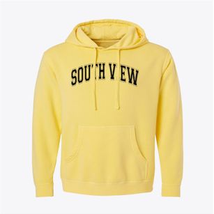 South View Middle School Varsity Arch Pigment-Dyed Hoodie