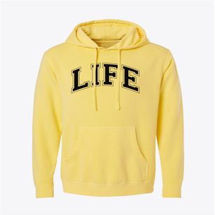 Life Christian Academy Varsity Arch Pigment-Dyed Hoodie