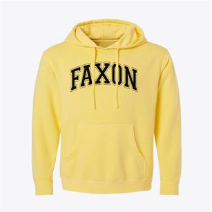 Faxon Elementary School Varsity Arch Pigment-Dyed Hoodie
