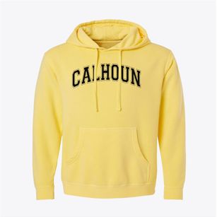 Calhoun Elementary School R 8 Varsity Arch Pigment-Dyed Hoodie