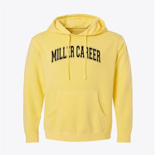 Miller Career Academy Varsity Arch Pigment-Dyed Hoodie