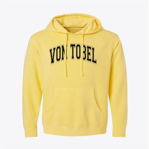 Von Tobel Middle School Varsity Arch Pigment-Dyed Hoodie