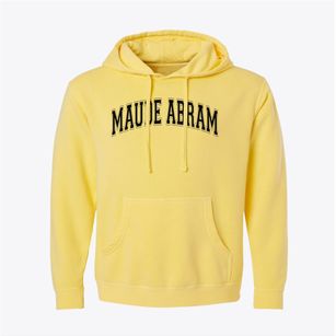 Maude Abram Elementary School Varsity Arch Pigment-Dyed Hoodie