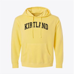 Kirtland Elementary School Varsity Arch Pigment-Dyed Hoodie
