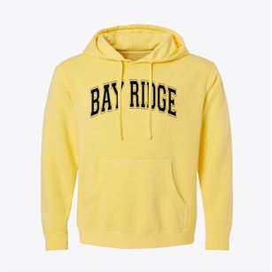 Bay Ridge Prep School Varsity Arch Pigment-Dyed Hoodie