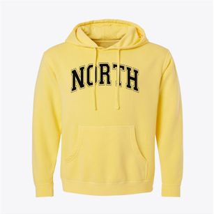 North Elementary School Varsity Arch Pigment-Dyed Hoodie