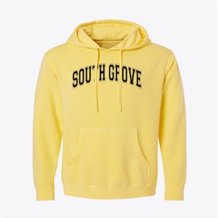 South Grove Elementary School Varsity Arch Pigment-Dyed Hoodie