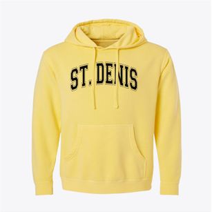 Saint Denis Saint Columba School Varsity Arch Pigment-Dyed Hoodie
