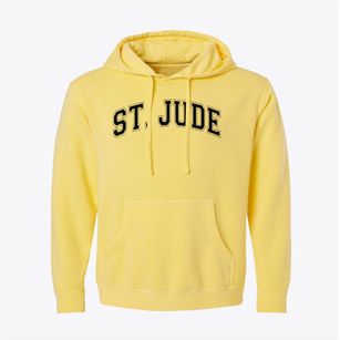 St. Jude Varsity Arch Pigment-Dyed Hoodie