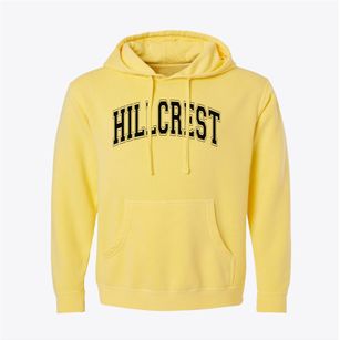 Hillcrest Elementary School Varsity Arch Pigment-Dyed Hoodie