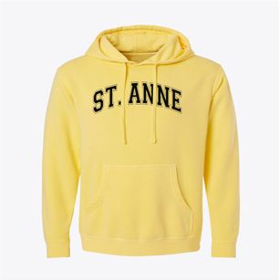 Saint Anne School Varsity Arch Pigment-Dyed Hoodie