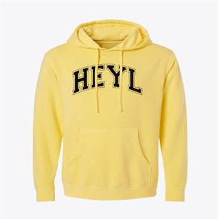 Heyl Elementary School Varsity Arch Pigment-Dyed Hoodie