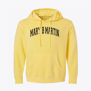 Mary B Martin Middle School Varsity Arch Pigment-Dyed Hoodie