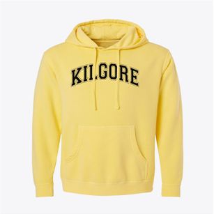 Kilgore Elementary School Varsity Arch Pigment-Dyed Hoodie