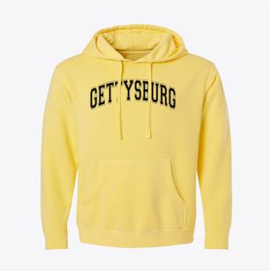 Gettysburg School Varsity Arch Pigment-Dyed Hoodie