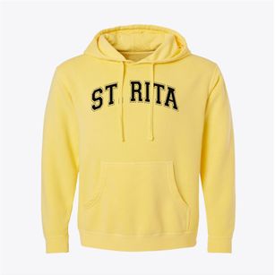 St. Rita School Varsity Arch Pigment-Dyed Hoodie