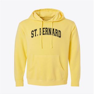 Saint Bernard High School Varsity Arch Pigment-Dyed Hoodie