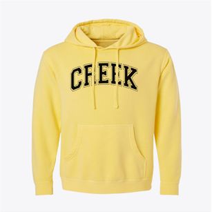 Creek Elementary School Varsity Arch Pigment-Dyed Hoodie