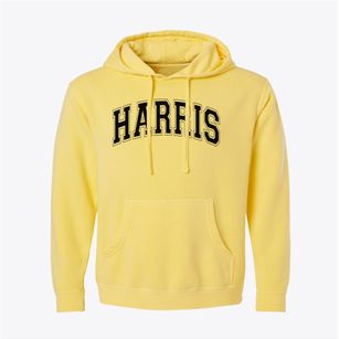 Harris Elementary School Varsity Arch Pigment-Dyed Hoodie