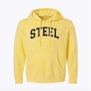 Steel Center Area Vocational Technical Varsity Arch Pigment-Dyed Hoodie
