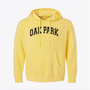 Oak Park Elementary School Varsity Arch Pigment-Dyed Hoodie
