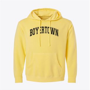 Boyertown Elementary School Varsity Arch Pigment-Dyed Hoodie