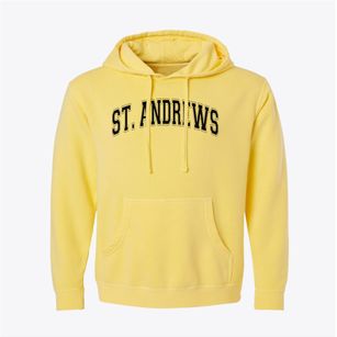 Saint Andrews Middle School Varsity Arch Pigment-Dyed Hoodie