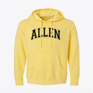Allen Elementary School Varsity Arch Pigment-Dyed Hoodie