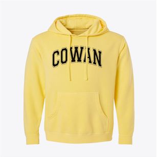 Cowan Elementary School Varsity Arch Pigment-Dyed Hoodie